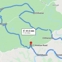 Fell & River (13.1 Miles) the tolkien trail,tolkein trail walks,tolkien trail,hurst green,ribble valley,lancashire
